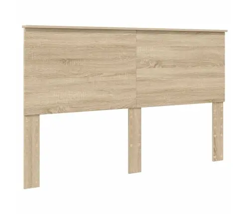 Laos Voodi Peaga Sahtliga Sonoma Tamm 160 X 200 Cm Tehispuit