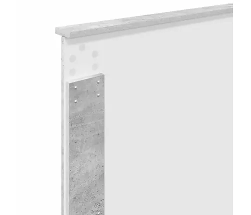 Glabāšanas Gulta Betona Pelēks 90 X 200 Cm Inženierijas Koks Vidaxl