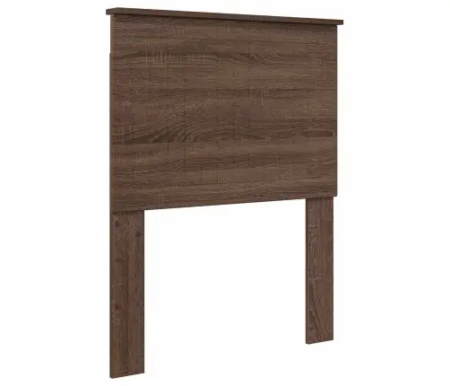 Glabāšanas Gulta Brūns Ozols 75 X 190 Cm Inženierijas Koks Vidaxl