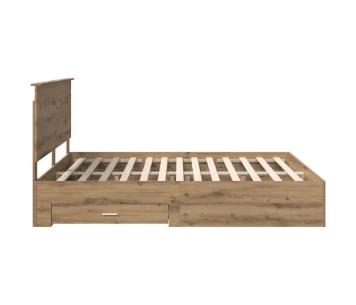 Lovos Rėmas Amatininkų Ąžuolas 180 X 200 Cm Apdirbta Mediena
