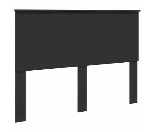 Gultas Rāmis Ar Atvilktni Melna 140 X 190 Cm Inženierijas Koks Vidaxl