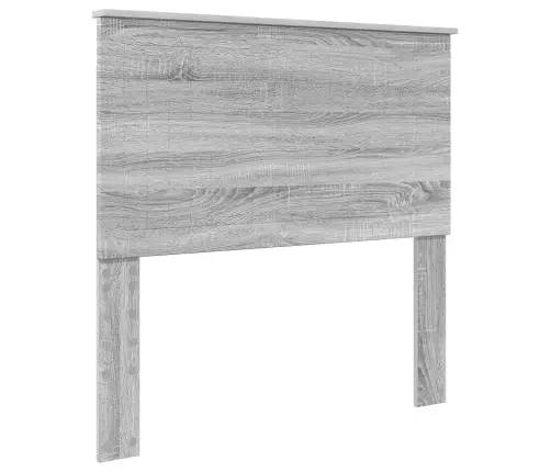 Gultas Rāmis Pelēks Sonoma 100 X 200 Cm Inženierijas Koks Vidaxl