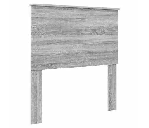 Voodi Raam Peaga Sahtliga Hall Sonoma 90 X 200 Cm Tehispuit