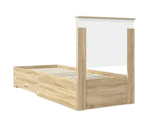 Lovos Rėmas Su Galvūgalio Sonamos Ąžuolo Ir Sidabro 70 X 190 Cm