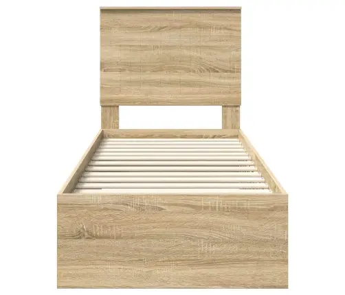 Lovos Rėmas Su Galvūgalio Sonamos Ąžuolo Ir Sidabro 70 X 190 Cm