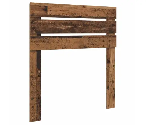 Gultas Rāmis Vecs Koks 75 X 190 Cm Ciets Priedes Koks Vidaxl