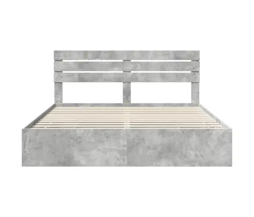 Voodi Raam Sahtliga Peaga Betoonhall 200 X 200 Cm Inseneripuit