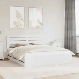 Gultas Rāmis Ar Atvilktni Balts 180 X 200 Cm Inženieru Koks Vidaxl Gultas Rāmis Ar Atvilktni Balts 180 X 200 Cm Inženieru Koks Vidaxl