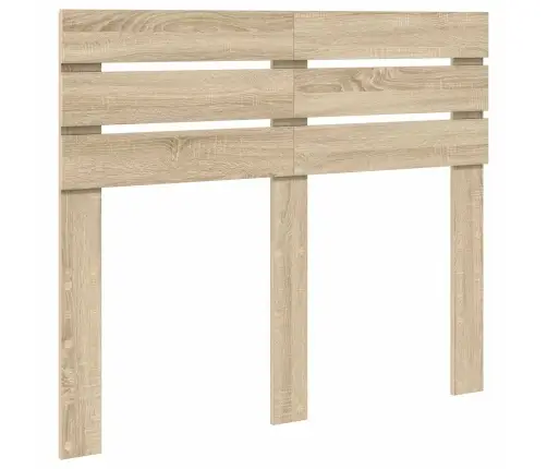 Glabāšanas Gulta Sonoma Ozols 135 X 190 Cm Inženierijas Koks Vidaxl