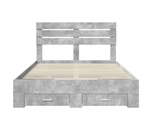 Lovos Rėmas Su Stalčių Su Galvūgalio Apdirbta Mediena