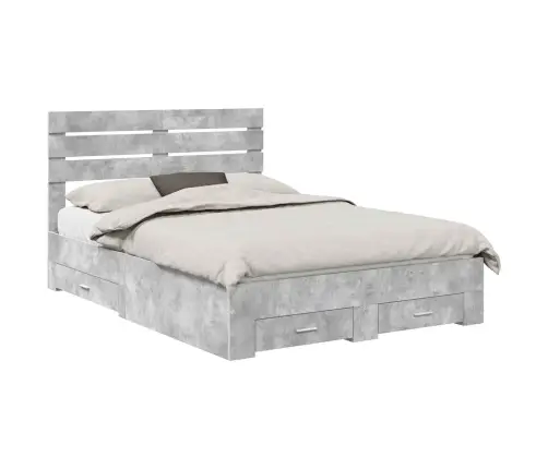 Lovos Rėmas Su Stalčių Su Galvūgalio Apdirbta Mediena