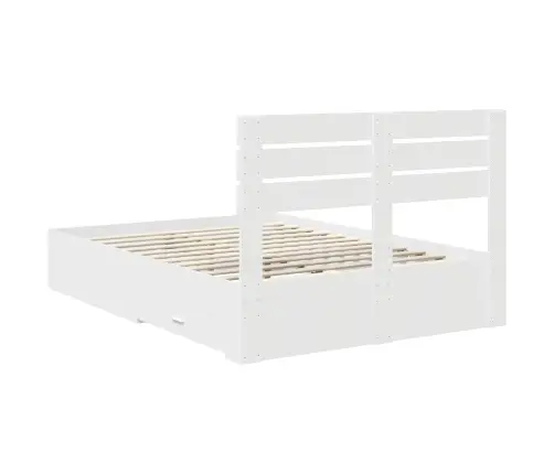 Lovos Rėmas Su Stalčių Su Galvūgalio Apdirbta Mediena