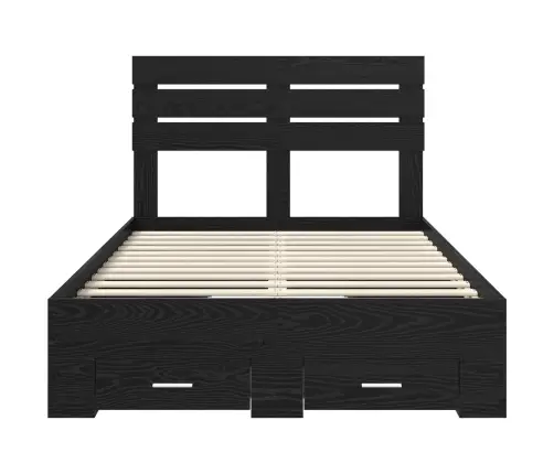 Lovos Rėmas Su Stalčių Su Galvūgalio Apdirbta Mediena