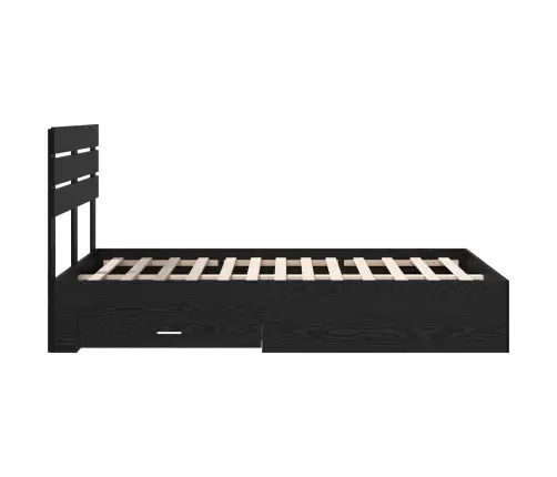 Lovos Rėmas Su Stalčių Su Galvūgalio Apdirbta Mediena