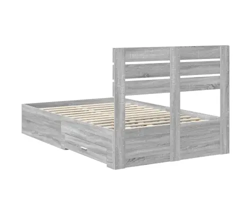 Lovos Rėmas Su Stalčių Su Galvūgalio Apdirbta Mediena