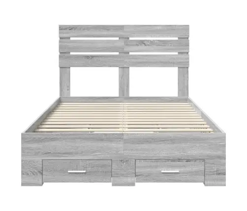 Lovos Rėmas Su Stalčių Su Galvūgalio Apdirbta Mediena