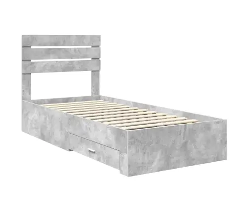 Lovos Rėmas Su Stalčių Su Galvūgalio Apdirbta Mediena