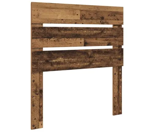 Voodi Raam Peaga Vana Puit 100 X 200 Cm Tahke Mänd