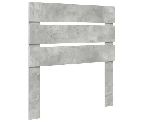 Lovos Rėmas Betono Pilka 75 X 190 Cm Inžinerinė Mediena