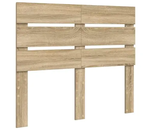 Glabāšanas Gulta Sonoma Ozols 120 X 190 Cm Inženierijas Koks Vidaxl