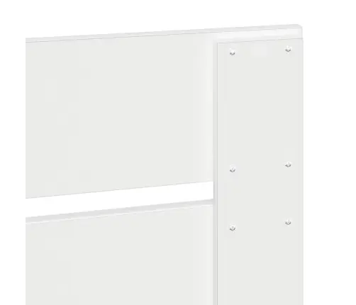 Gultas Rāmis Ar Atvilktni Balts 160 X 200 Cm Inženierijas Koks Vidaxl