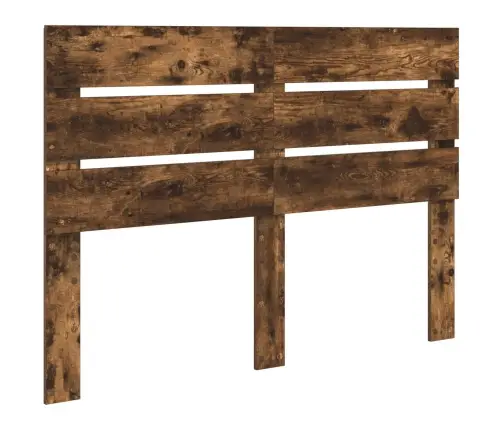 Voodi Raam Sahtliga Suitsetatud Tamm 150 X 200 Cm Tehispuit