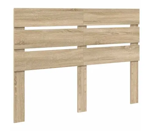 Voodi Raam Sahtliga Peaga Sonoma Tamm 140 X 200 Cm Tehispuit