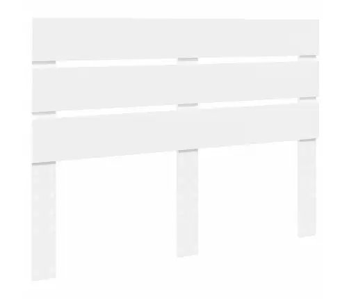 Gultas Rāmis Ar Atvilktni Balts 140 X 190 Cm Inženierijas Koks Vidaxl