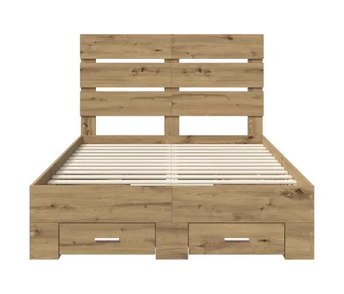 Lovos Rėmas Amatininkų Ąžuolas 135 X 190 Cm Apdirbta Mediena