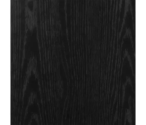 Gultas Rāmis Melns Ozolkoks 120 X 200 Cm Inženierijas Koks Vidaxl