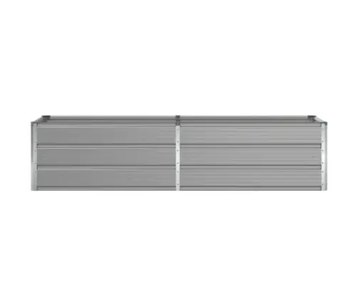 Puķu Kaste Gaiši Pelēks 480 X 50 X 45 Cm Cinkots Tērauds Vidaxl