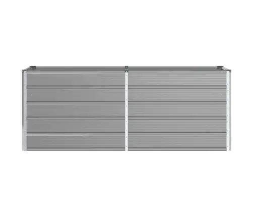 Puķu Kaste Gaiši Pelēks 480 X 50 X 45 Cm Cinkots Tērauds Vidaxl