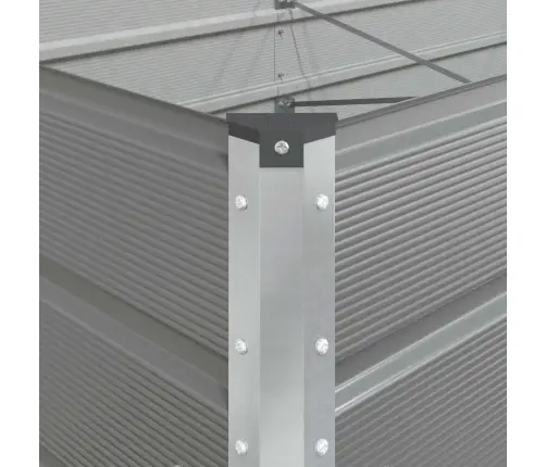 Lovelis Šviesiai Pilka 195 X 100 X 45 Cm Cinkuota Plienas