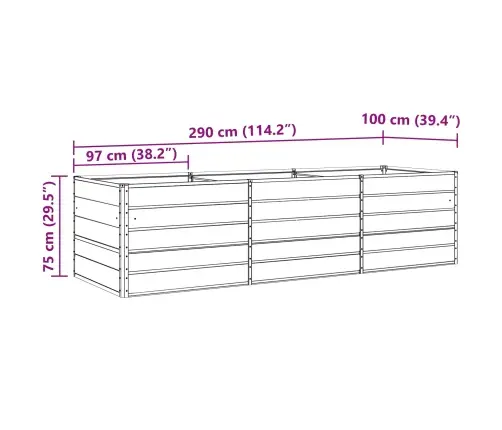 Lovelis Šviesiai Pilka 195 X 100 X 45 Cm Cinkuota Plienas