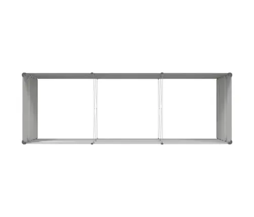 Lovelis Šviesiai Pilka 195 X 100 X 45 Cm Cinkuota Plienas