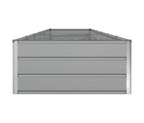 Puķu Kaste Gaiši Pelēks 195 X 100 X 45 Cm Cinkots Tērauds Vidaxl