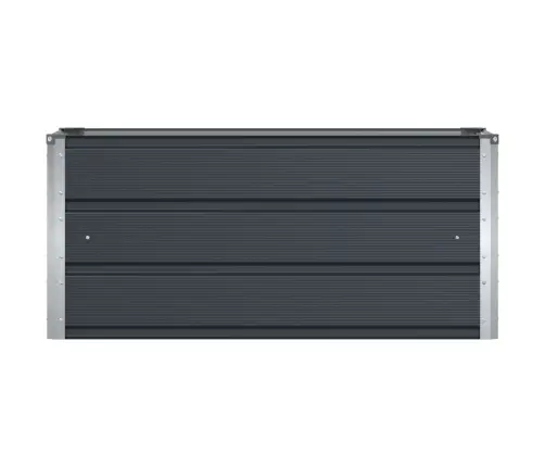 Puķu Kaste Antracīts 100 X 40 X 45 Cm Tērauds Vidaxl