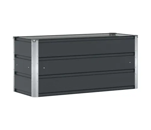 Puķu Kaste Antracīts 100 X 40 X 45 Cm Tērauds Vidaxl