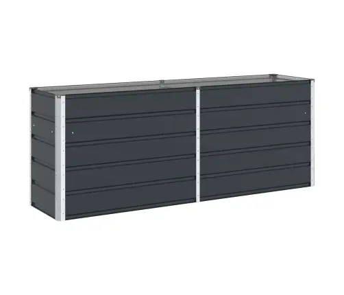 Puķu Kaste Antracīts 480 X 50 X 45 Cm Cinkots Tērauds Vidaxl