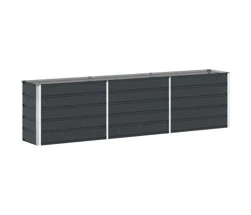Puķu Kaste Antracīts 480 X 50 X 45 Cm Cinkots Tērauds Vidaxl