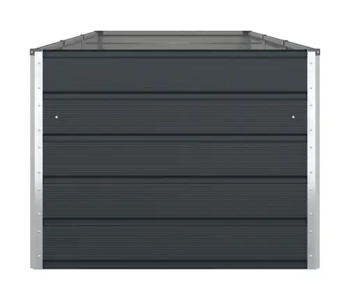 Puķu Kaste Antracīts 195 X 100 X 45 Cm Cinkots Tērauds Vidaxl