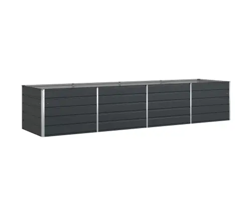 Puķu Kaste Antracīts 195 X 100 X 45 Cm Cinkots Tērauds Vidaxl