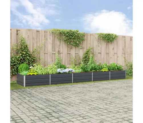 Taimekast Antratsiit 195 X 100 X 45 Cm Tsinkteras