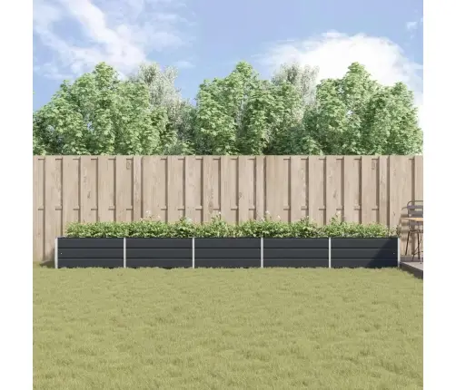 Taimekast Antratsiit 195 X 100 X 45 Cm Tsinkteras