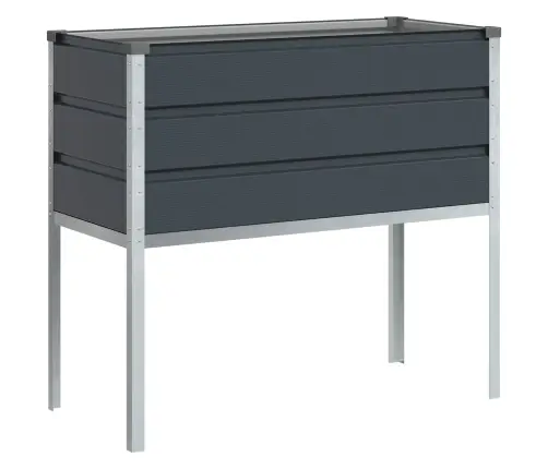 Puķu Kaste Antracīts 100 X 45 X 90 Cm Cinkots Tērauds Vidaxl