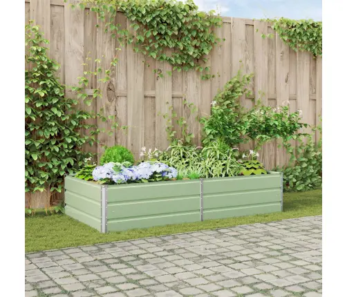 Taimekast Pastellroheline 195 X 100 X 45 Cm Tsinkteras