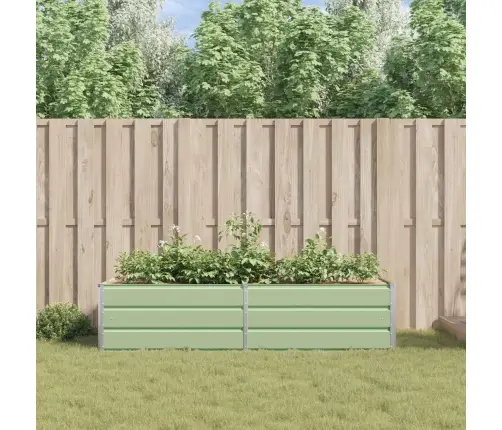 Taimekast Pastellroheline 195 X 100 X 45 Cm Tsinkteras