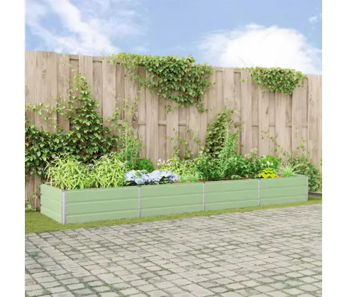 Taimekast Pastellroheline 195 X 100 X 45 Cm Tsinkteras