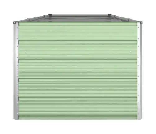 Puķu Kaste Pasteļa Zaļa 195 X 100 X 45 Cm Cinkots Tērauds Vidaxl