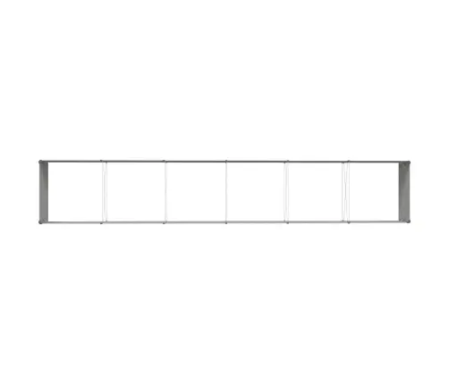 Puķu Kaste Pasteļa Zaļa 195 X 100 X 45 Cm Cinkots Tērauds Vidaxl